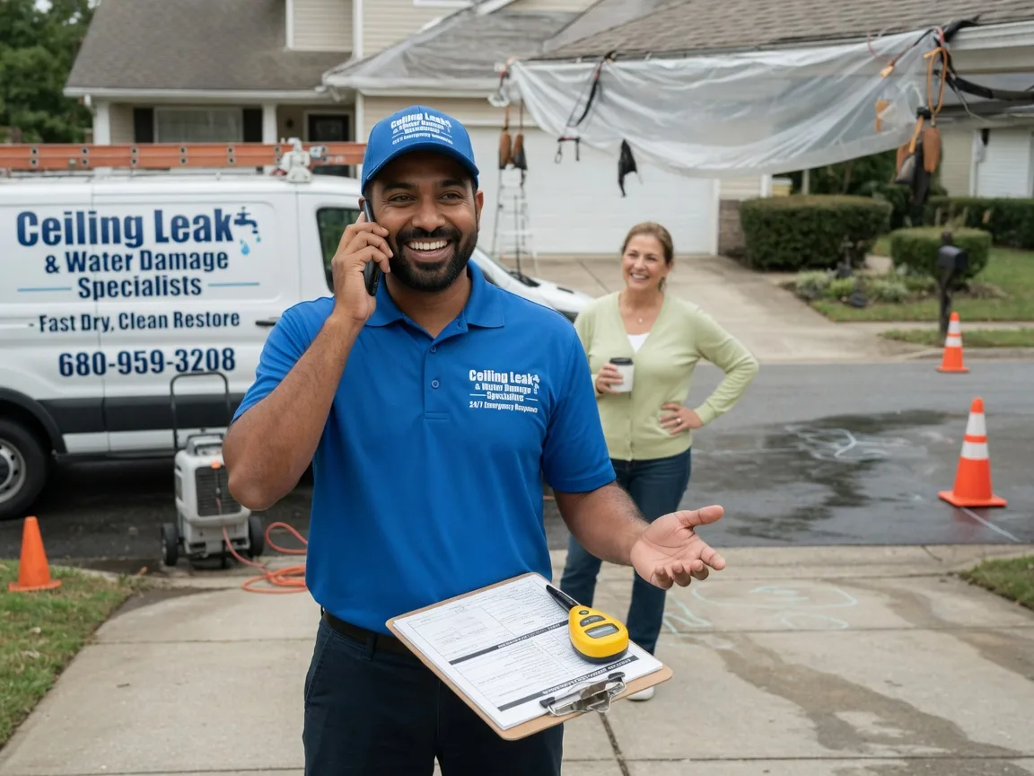 Ceiling Leak Cleanup Koyuk, AK FAQs